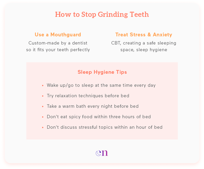 how to stop grinding teeth 